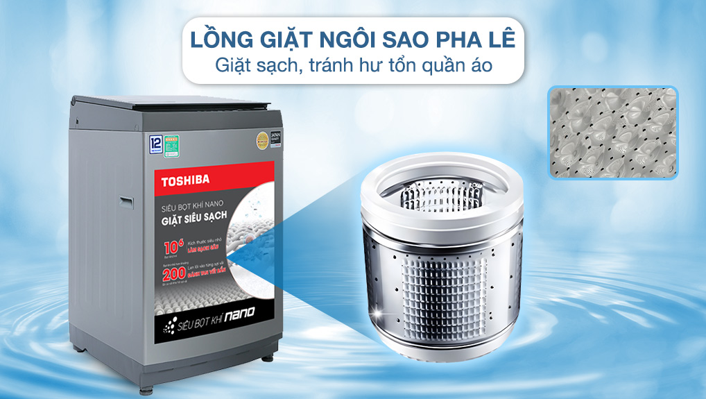 Máy giặt Toshiba 12 kg AW-DK1300KV(SG) 3
